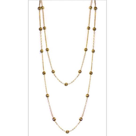 Rossana Designs Long Chain & Beads Necklace - Picture 2 of 9